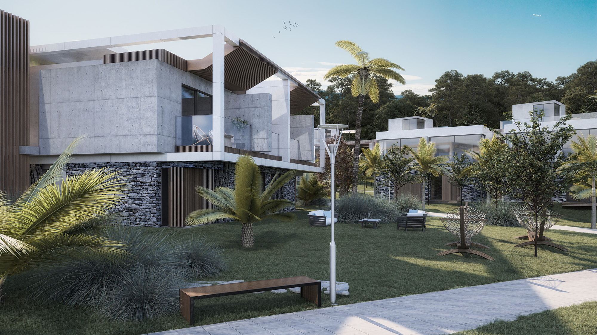 Bodrum Oba Otel mimari ve iç mimari projesi